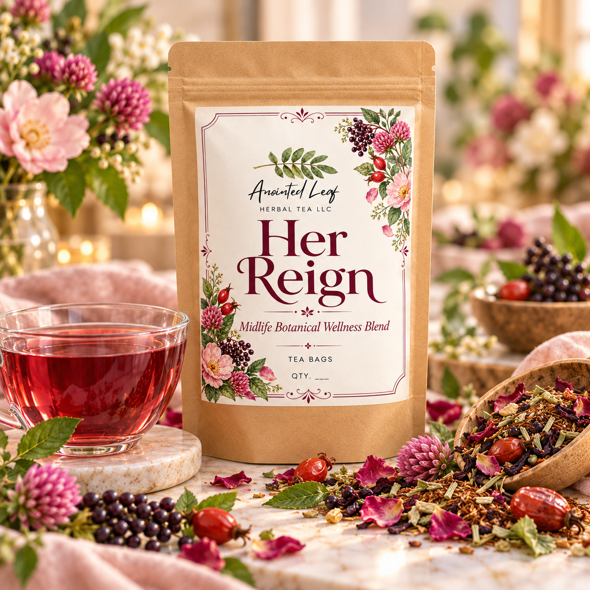 Her Reign | Women’s Botanical Herbal Tea