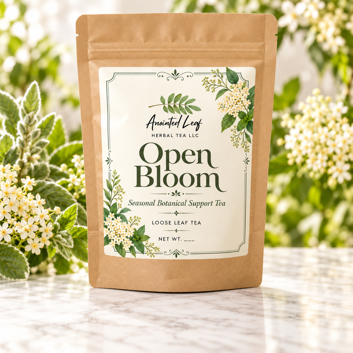 Open Bloom | Seasonal Botanical Support Tea