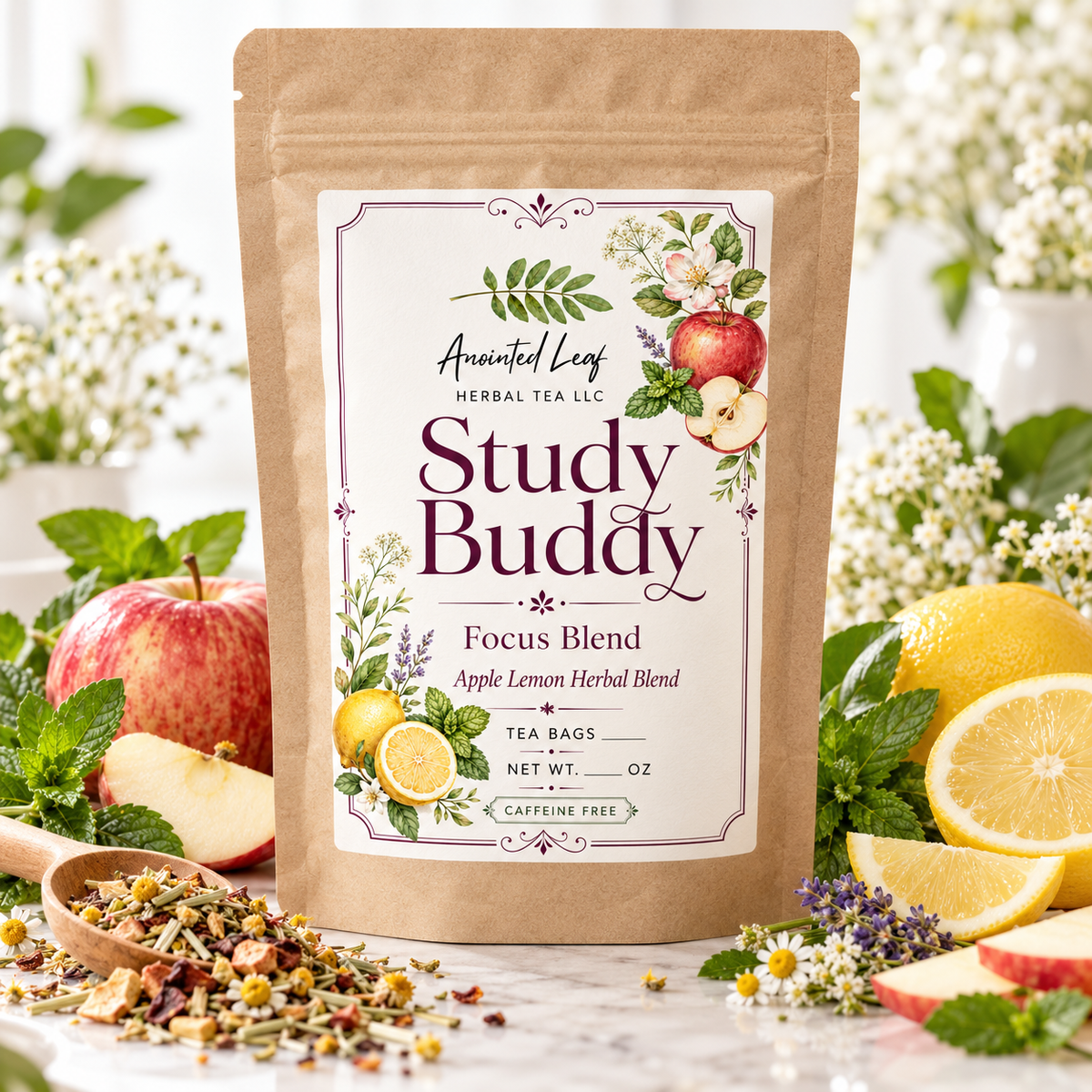 Study Buddy Focus | Botanical Study-Time Herbal Tea