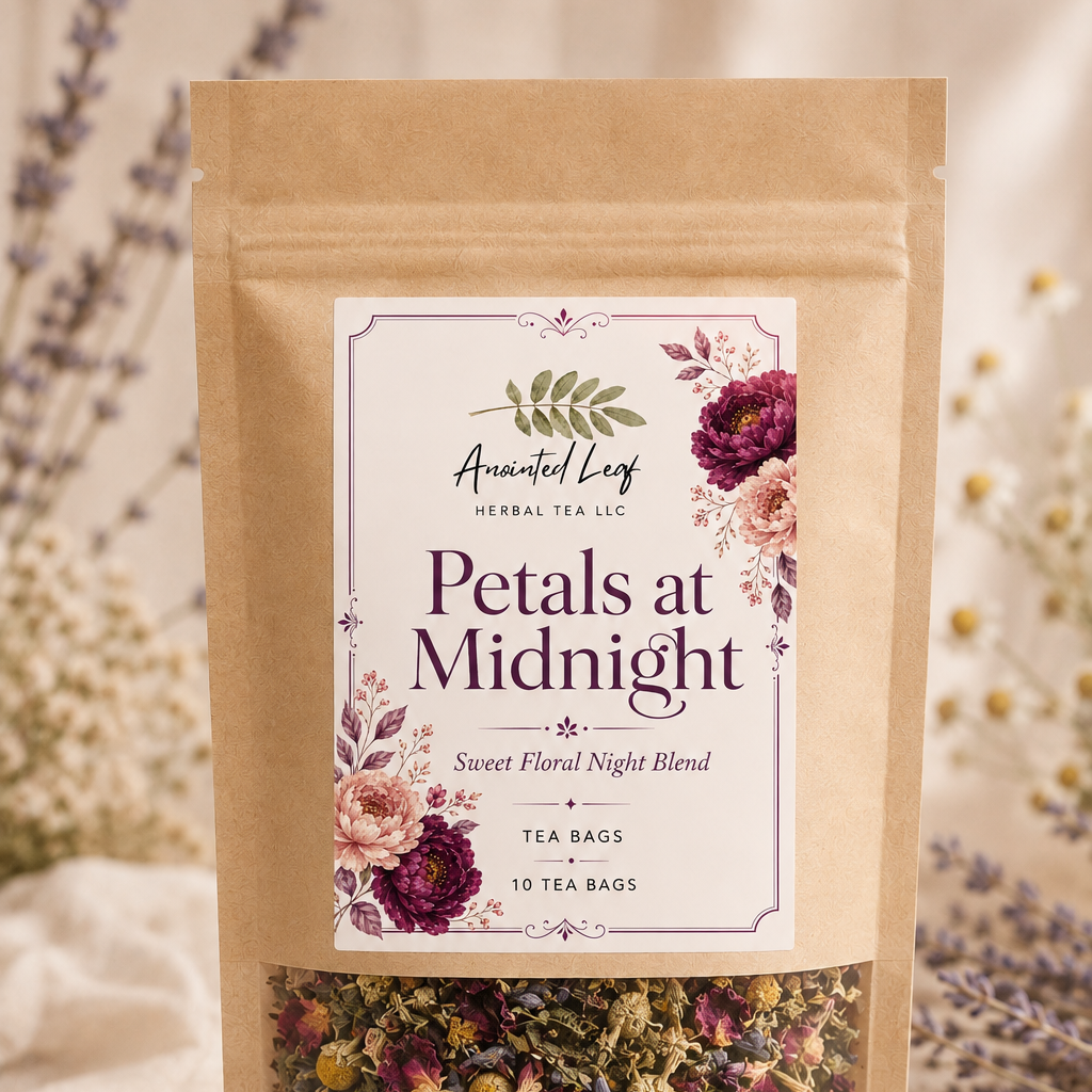 Petals at Midnight Bedtime Herbal Tea